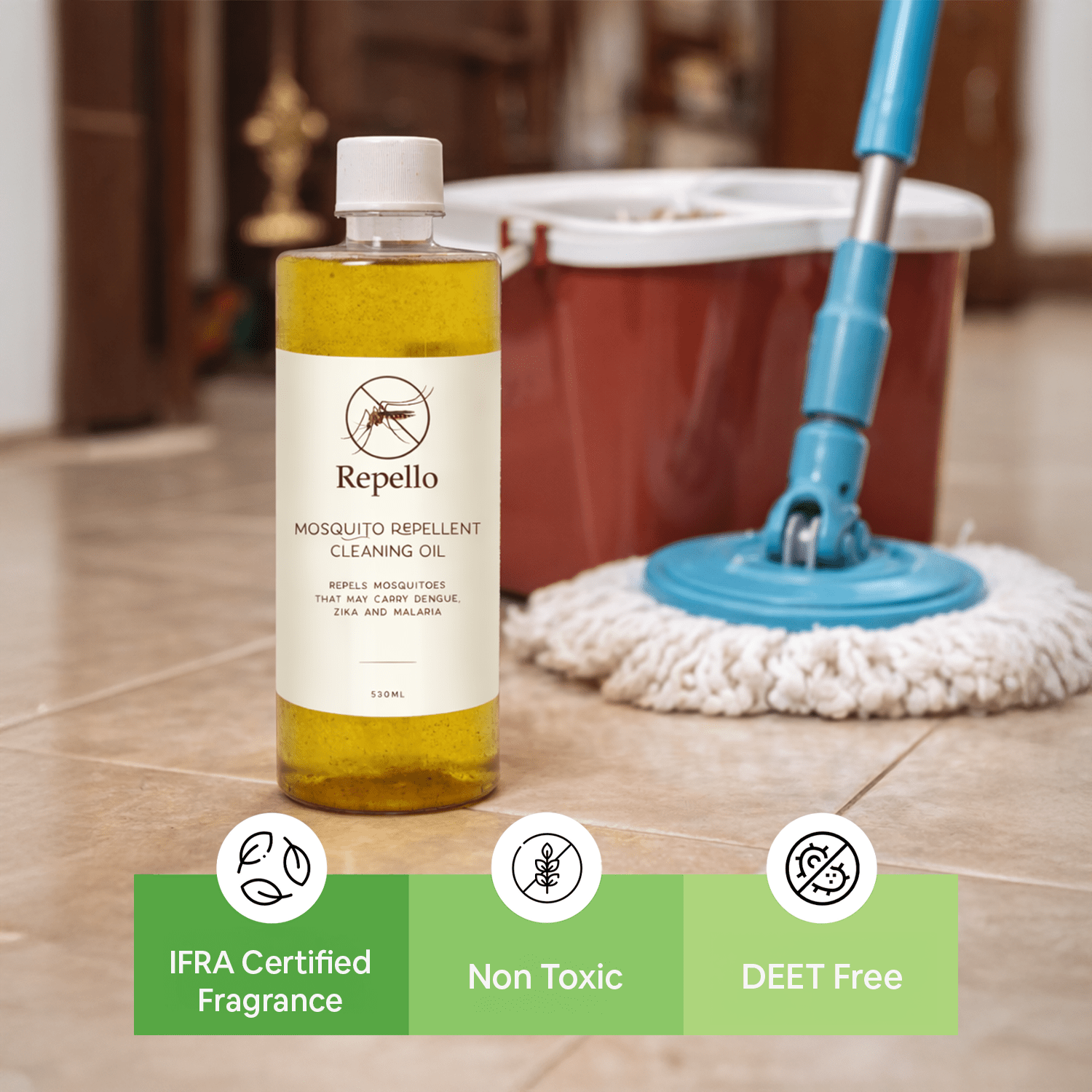 Repello - Mosquito Repellent Cleaning Liquid - Repello